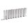 BGS Steckschlüssel-Einsatz-Satz Sechskant, tief | Antrieb Innenvierkant 12,5 mm (1/2") | SW 10 - 24 mm | 9-tlg.