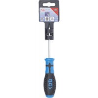 BGS Schraubendreher | T-Profil (für Torx) mit Bohrung T8 | Klingenlänge 80mm