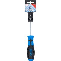 BGS Schraubendreher | T-Profil (für Torx) mit Bohrung T30 | Klingenlänge 100 mm