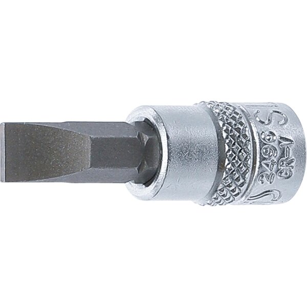 BGS Bit-Einsatz | Antrieb Innenvierkant 6,3 mm (1/4") | Schlitz 7 mm