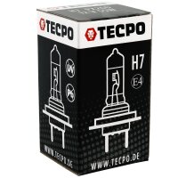 1x TECPO H7 Glühbirne 12V 55W - PX26d