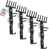 4x TECPO Halter für Druckluftwerkzeuge mit Magnet 15...