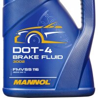 MANNOL Bremsflüssigkeit DOT-4, 5L