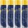 4x MANNOL Unterbodenschutz schwarz Spraydose, 650 ml