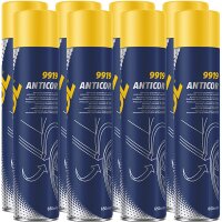 8x MANNOL Unterbodenschutz schwarz Spraydose, 650 ml