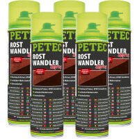 5x PETEC Rostwandler Spray, 500 ml