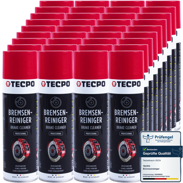 36x TECPO Bremsenreiniger Universal Reiniger, 500 ml