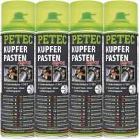 4x PETEC Kupferpastenspray, 500 ml
