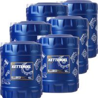 6x MANNOL Kettenöl, 10L