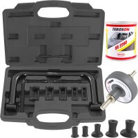 Ventil Federspanner Werkzeug + 100 ml Ventilschleifpaste Set
