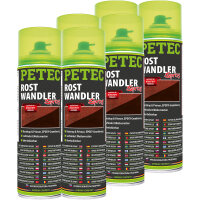 6x PETEC Rostwandler Spray, 500 ml