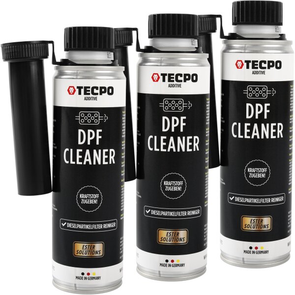 3x 300 ml TECPO DPF Reiniger ESTER
