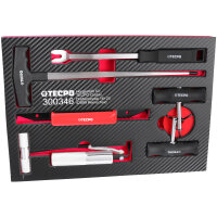 PETEC Scheibenkleber-Set + Ausbau-Werkzeug + 2x Gummisauger Ø 115 mm