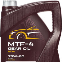 2x MANNOL MTF-4 Getriebeoel 75W-80 API GL-4, 4L