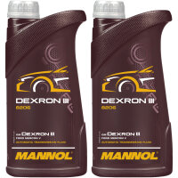 2x MANNOL ATF Öl Dexron III Automatik...