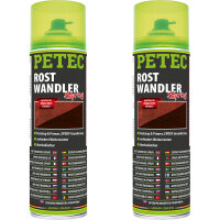 2x PETEC Rostwandler Spray, 500 ml