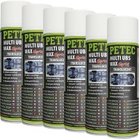 6x PETEC Multi UBS Wax translucent, 500 ml