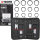 TECPO Sprengring- Seegerringzange Set 175 mm