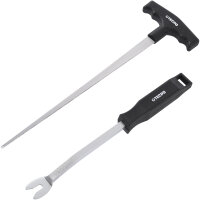 TECPO Windschutzscheibe-Reparaturset + PETEC Scheibenkleber, 2x310 ml