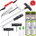 TECPO Windschutzscheibe-Reparaturset + PETEC Scheibenkleber, 2x310 ml