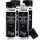 4x TECPO Unterbodenschutz überlackierbar schwarz, 500 ml
