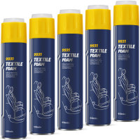 5x MANNOL 9931 Textile Foam, 650 ml