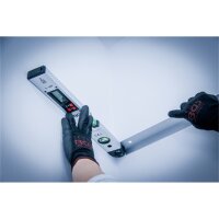 BGS Digitaler LCD-Winkelmesser mit Wasserwaage | 450 mm