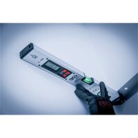 BGS Digitaler LCD-Winkelmesser mit Wasserwaage | 450 mm