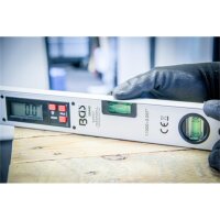 BGS Digitaler LCD-Winkelmesser mit Wasserwaage | 450 mm