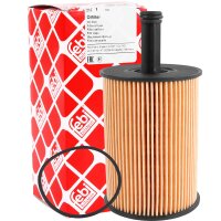 FEBI BILSTEIN Ölfilter + MANNOL Energy 5W-30, 5x1 Liter