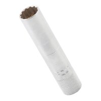 6x NGK Zündkerzen + Zündkerzen-Einsatz 14 mm, 12-kant, 10 (3/8), Länge 90 mm