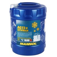 2x Mannol Kühlerfrostschutz AG13+ -40°C, 10L