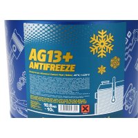 2x Mannol Kühlerfrostschutz AG13+ -40°C, 10L
