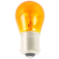 TECPO Glühbirnen Blinker 12V 21W, PY21W, BA15S, 10 Stück (parallel)