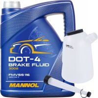 MANNOL Bremsflüssigkeit DOT-4, 5L + TECPO...