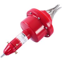 TECPO Druckluft-Montagewerkzeug für Achsmanschetten 20-150 mm + BGS Achsmanschetten-Klemmen-Zange + Schellen