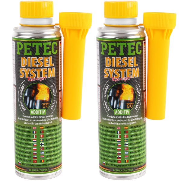 2x PETEC Diesel-Additiv, 300 ml