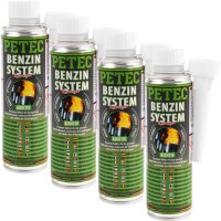 4x PETEC Benzin-Additiv, 300 ml