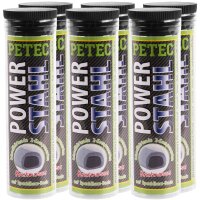 6x PETEC POWER Stahl, 50 g