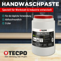 6x TECPO Handwaschpaste Handreiniger für KFZ...