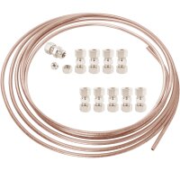 Bremsleitung Kupfer-Nickel 6 mm, 5 Meter +   10x...