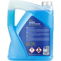 MANNOL Antifreeze AG11 (- 40°C) Blau, 5L