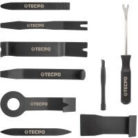Zierleistenkeile-Satz | verschiedene Formen | 9-teilig + Handschuhe