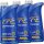 3x MANNOL Defender 10W-40 Motoröl API SN, 1L
