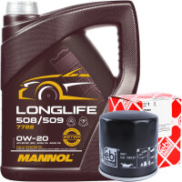 FEBI BILSTEIN Ölfilter + MANNOL Longlife 508/509...