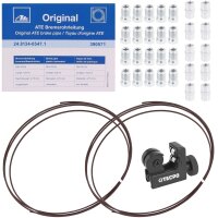2x ATE Bremsleitung 5m Stahlleitung 4.75 mm + Schrauben +...