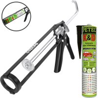 PETEC K&D Karosserie Klebe- und Dichtmasse 310 ml...