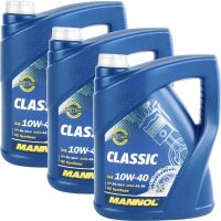 3x MANNOL Classic 10W-40 API SN/SM/CF, 4L