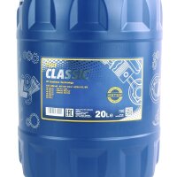 2x MANNOL Classic 10W-40 API SN/CH-4, 20L + Hahn