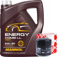 FEBI BILSTEIN Ölfilter + MANNOL Energy Combi LL...